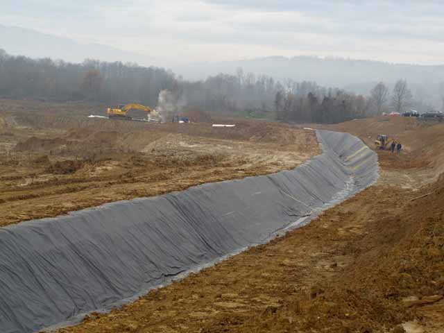 OBLAGANJE KANALA SA EPDM GEOMEMBRANOM