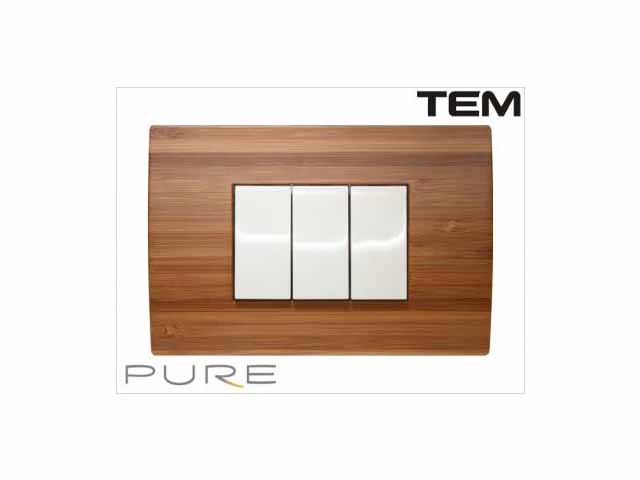 PREKIDAČ ZA SVETLO MODUL PURE DRVO - WB BAMBUS